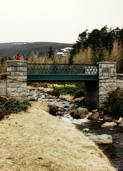 Photo 6"x4" Bridge over Allt na Giubhsaich Allt-na-guibhsaich c1995
