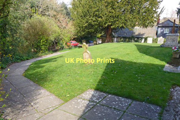 Photo 6"x4" St Michael & All Angels north Churchyard Sopley c2011