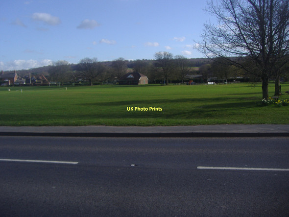 Photo 6"x4" The green on the A25, Godstone Church Town\/TQ3551 c2011