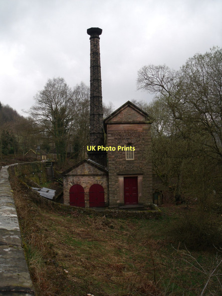 Photo 6"x4" Leawood Pump House Longway Bank\/SK3154 c2011