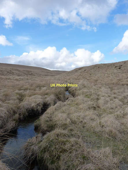 Photo 6"x4" The Nant Bryn stream Esgair Nantybeddau c2011