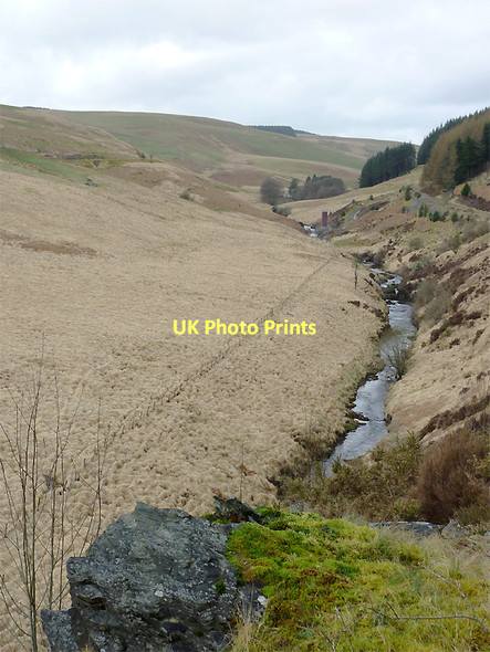 Photo 6"x4" Afon Camddwr south-east of Soar-y-Mynydd, Ceredigion Cnwch Rhiwhalog c2011