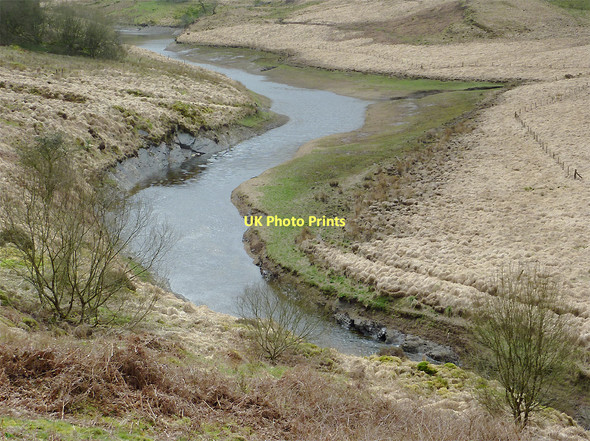 Photo 6"x4" Afon Camddwr south-east of Soar-y-Mynydd, Ceredigion Cnwch Rhiwhalog c2011