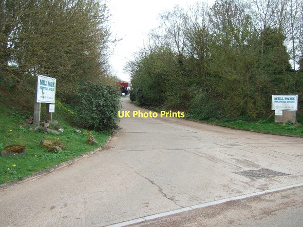 Photo 6"x4" Entrance to Mill Park Industrial Estate at Greendale Nine Oaks c2011