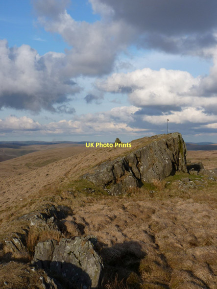 Photo 6"x4" The summit area of Blaen Rhestr Blaen Rhestr c2011
