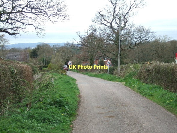 Photo 6"x4" Toby Lane entering Woodbury Salterton Woodbury\/SY0187 c2011