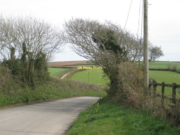 Photo 6"x4" Southeast from Wallaton Cross Abbotsleigh c2011