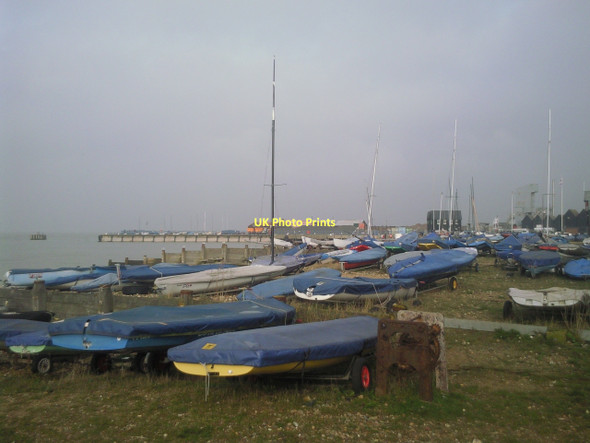 Photo 6"x4" Boats at Whitstable Whitstable c2011
