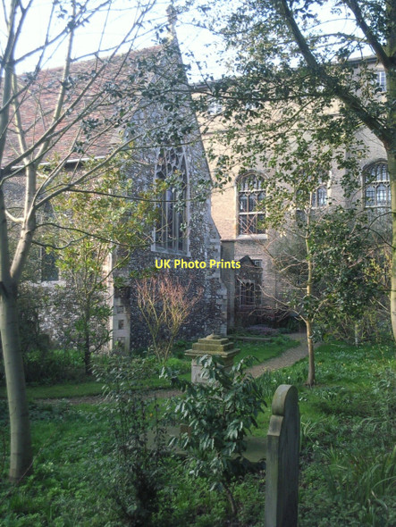 Photo 6"x4" Churchyard of St Botolph, Cambridge Cambridge\/TL4658 c2011