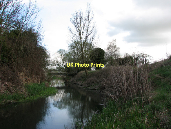 Photo 6"x4" Bridge over the Cam (or Rhee) near Haslingfield Frog End\/TL4052 c2011