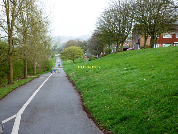 Photo 6"x4" Cycle Path and Footpath near Roselands Estate Paignton c2011
