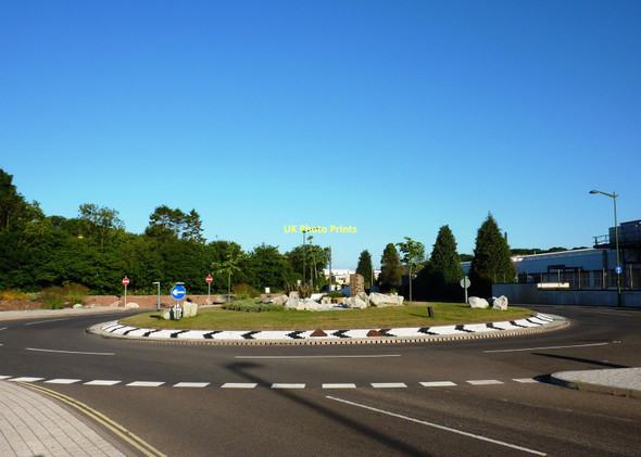 Photo 6"x4" Roundabout near South Devon College Paignton c2010