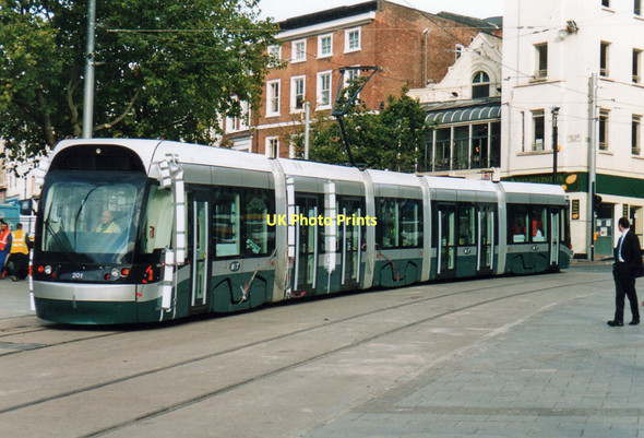 Photo 6"x4" Testing the trams, 2003 Nottingham\/SK5641 c2003