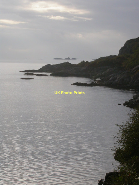 Photo 6"x4" Northern shoreline, Loch Nan Uamh Druimindarroch c2006