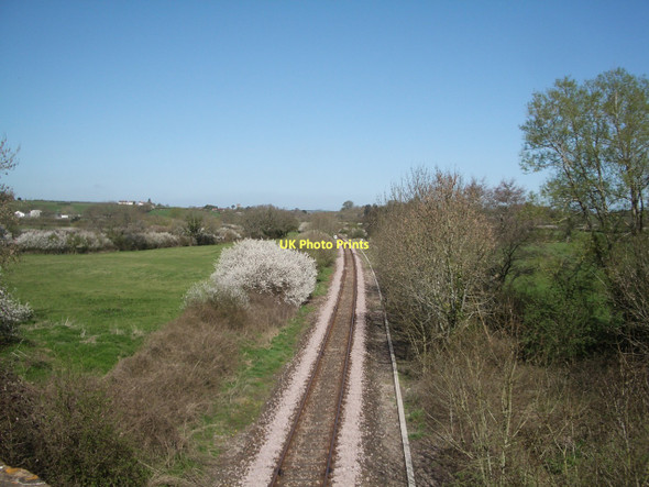 Photo 6"x4" Railway line near Chetnole, looking north - the Yeovil \/ Weymouth line Hamlet\/ST5908 c2011