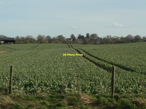 Photo 6"x4" View towards Gringley Gringley on the Hill c2011