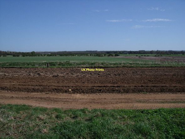 Photo 6"x4" Farmland, Land of Nod Rascal Moor c2011