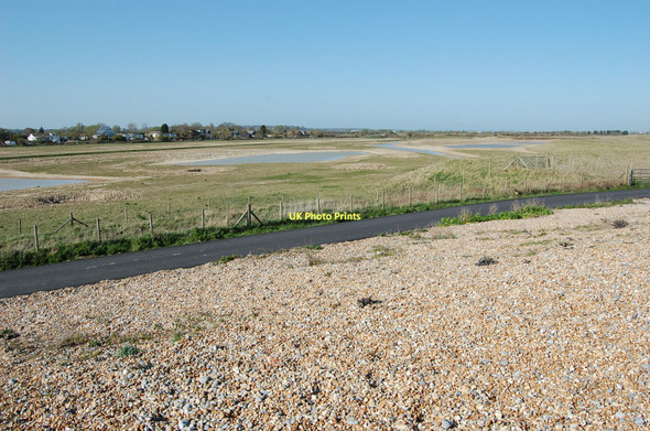 Photo 6"x4" Towards The ridge from The Beach Winchelsea Beach c2011