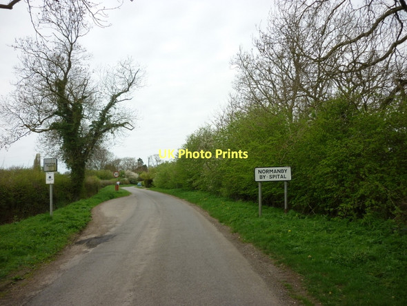 Photo 6"x4" Entering Normanby-by-Spital, Lincolnshire Owmby-by-Spital c2011