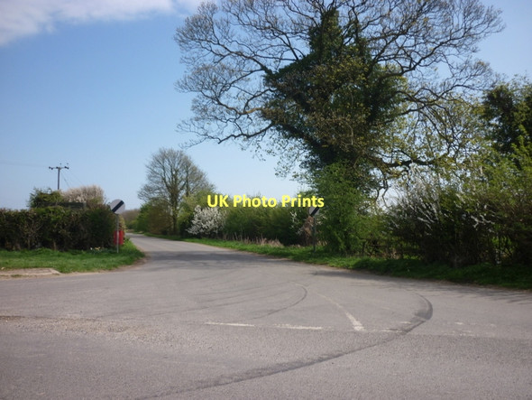 Photo 6"x4" Cow Lane, Upton, towards Glentworth Kexby\/SK8785 c2011
