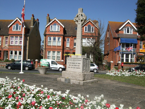 Photo 6"x4" Seaford War Memorial Seaford c2011