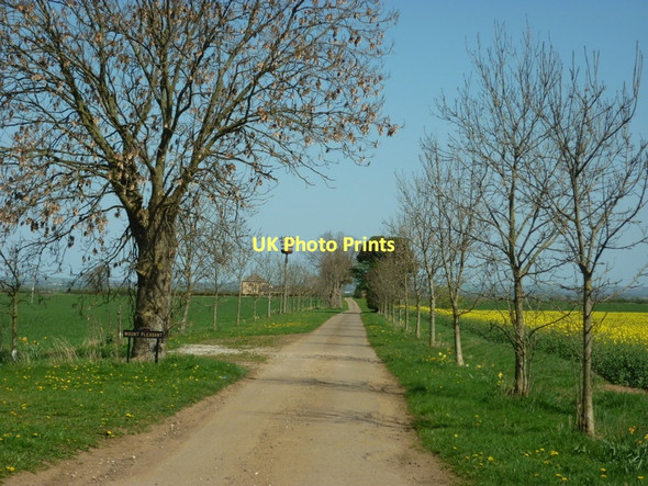 Photo 6"x4" The way to Mount Pleasant Farm Waddingham c2011