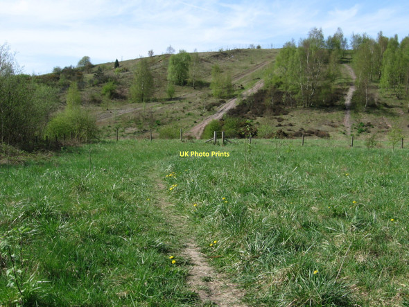 Photo 6"x4" Morton - colliery spoil heap Morton\/SK4060 c2011