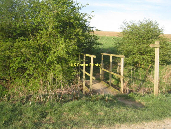 Photo 6"x4" Bridge on the Bridleway Kirmond le Mire c2011