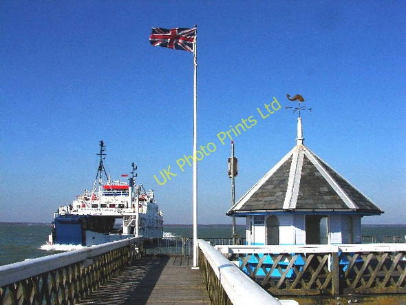 Photo 6"x4" The End of Yarmouth Pier Yarmouth c2006
