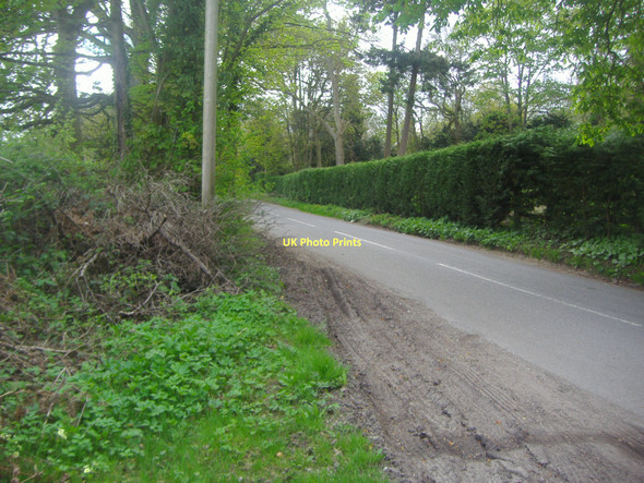 Photo 6"x4" Ewhurst Road approaching Ewhurst Peaslake c2011