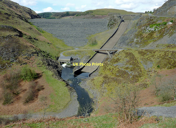 Photo 6"x4" The Llyn Brianne Dam, Carmarthenshire Llyn Brianne\/SN7948 c2011