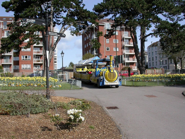 Photo 6"x4" Boscombe, land train Bournemouth c2011