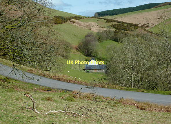 Photo 6"x4" Farm land near Llyn Brianne Dam, Carmarthenshire Llyn Brianne\/SN7948 c2011