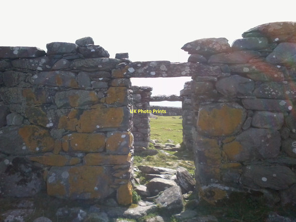 Photo 6"x4" Old Ruin Coed Ystumgwern c2011