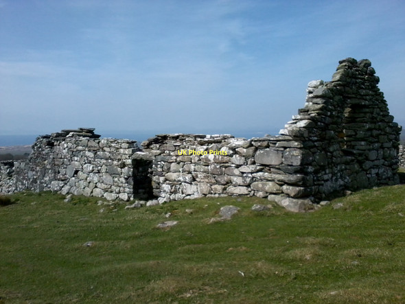 Photo 6"x4" Old Ruin Coed Ystumgwern c2011 P1