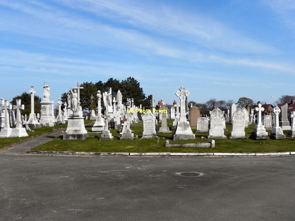 Photo 6"x4" Birkdale Cemetery Ainsdale c2011 P2