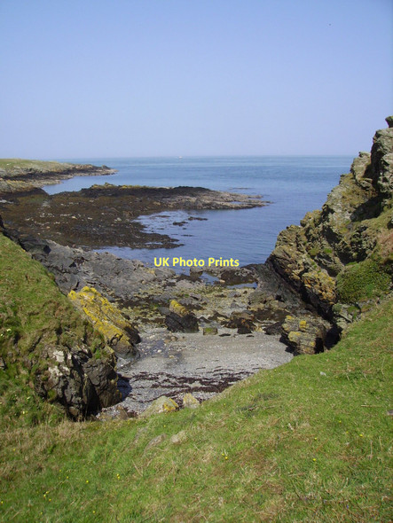 Photo 6"x4" Rocky inlet near Carmel Head Llanfairynghornwy c2011