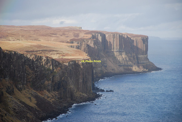 Photo 6"x4" Cliffs around Kilt Rock, Trotternish Ellishadder c2011