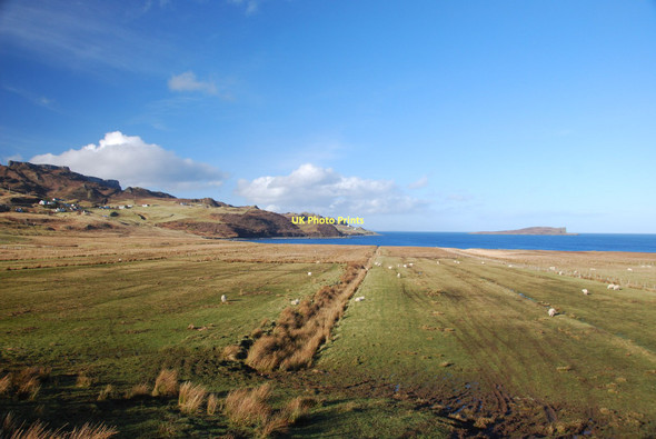 Photo 6"x4" Crofting Land, Staffin Brogaig c2011