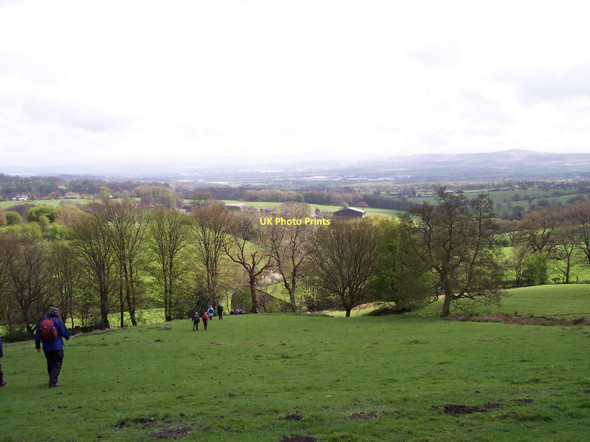 Photo 6"x4" Field path at Horse Bowers Great Harwood c2011
