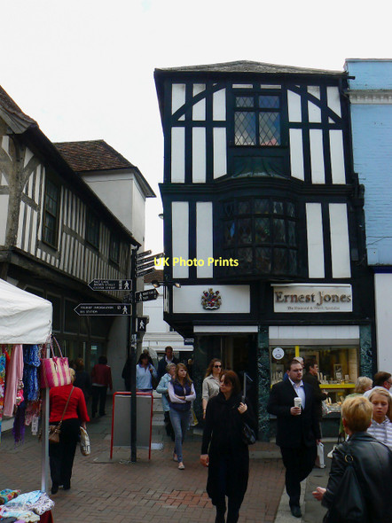 Photo 6"x4" Ernest Jones, Silver Street, Salisbury Salisbury c2011