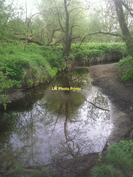 Photo 6"x4" River Ravensbourne in Beckenham Place Park Beckenham c2011