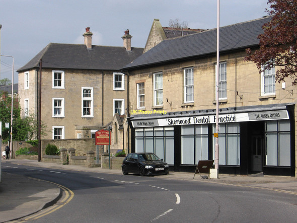 Photo 6"x4" Mansfield Woodhouse - east end of High Street Mansfield Woodhouse c2011