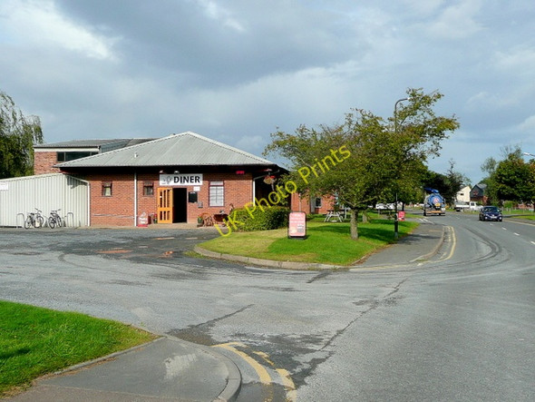 Photo 6"x4" Diner on the industrial estate Bullinghope c2009