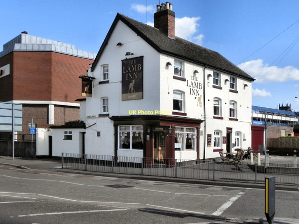 Photo 6"x4" The Lamb Inn Stafford c2011