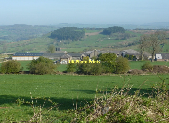 Photo 6"x4" View to Oddo House Farm and beyond Dale End\/SK2161 c2011