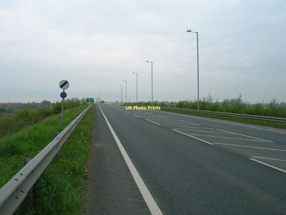 Photo 6"x4" A63 towards Barlby Selby c2011