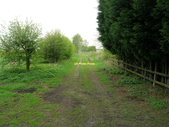Photo 6"x4" Dismantled railway track, Menthorpe Gate Menthorpe c2011