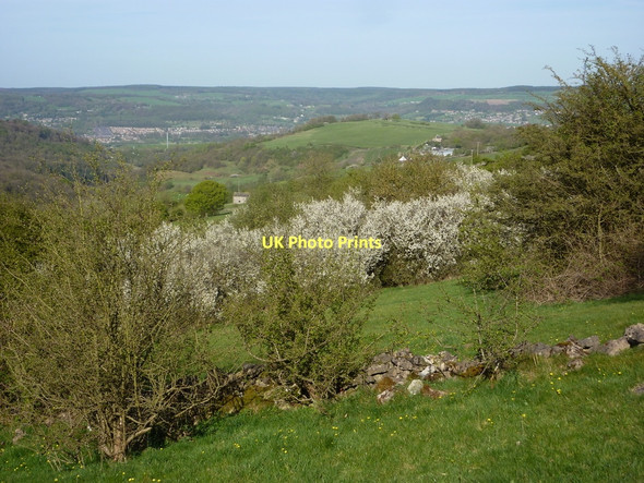 Photo 6"x4" Hillside and valley views near Winster Winster\/SK2460 c2011