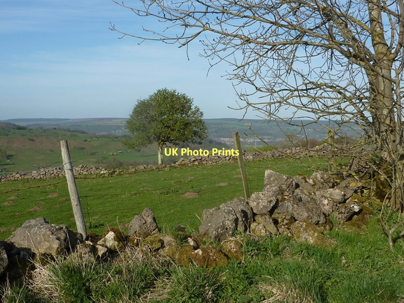 Photo 6"x4" Field above Winster by the Limestone Way Winster\/SK2460 c2011